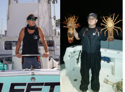 Captains Brian and John